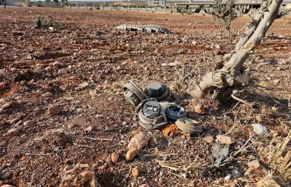 مقتل 4 أطفال وإصابة آخرين بانفجار لغم أثناء قطاف الزيتون بريف حماة