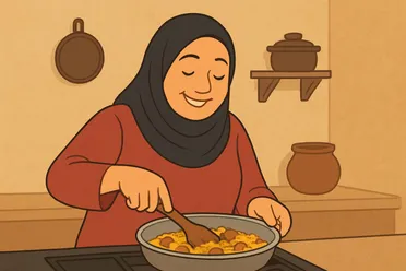 الطبخ والاقتصاد المنزلي في حياة النساء السوريات خلال سنوات النزوح