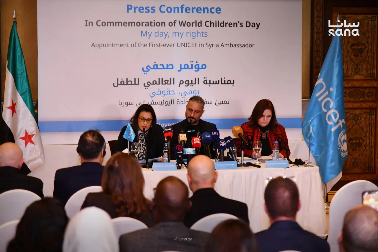 اليونيسف تعيّن الفنان "قيس الشيخ نجيب" سفيراً لها في سوريا