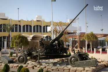 وزير الدفاع يفتتح المعرض العسكري للثورة السورية في دمشق