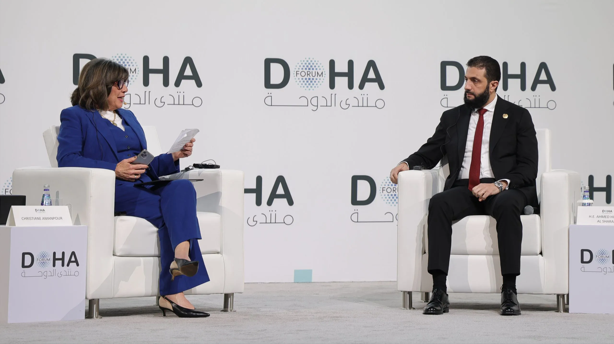 الدوحة 2025.. "الشرع" يكشف ملامح سوريا الجديدة ويؤكد التزامها بالاستقرار الإقليمي