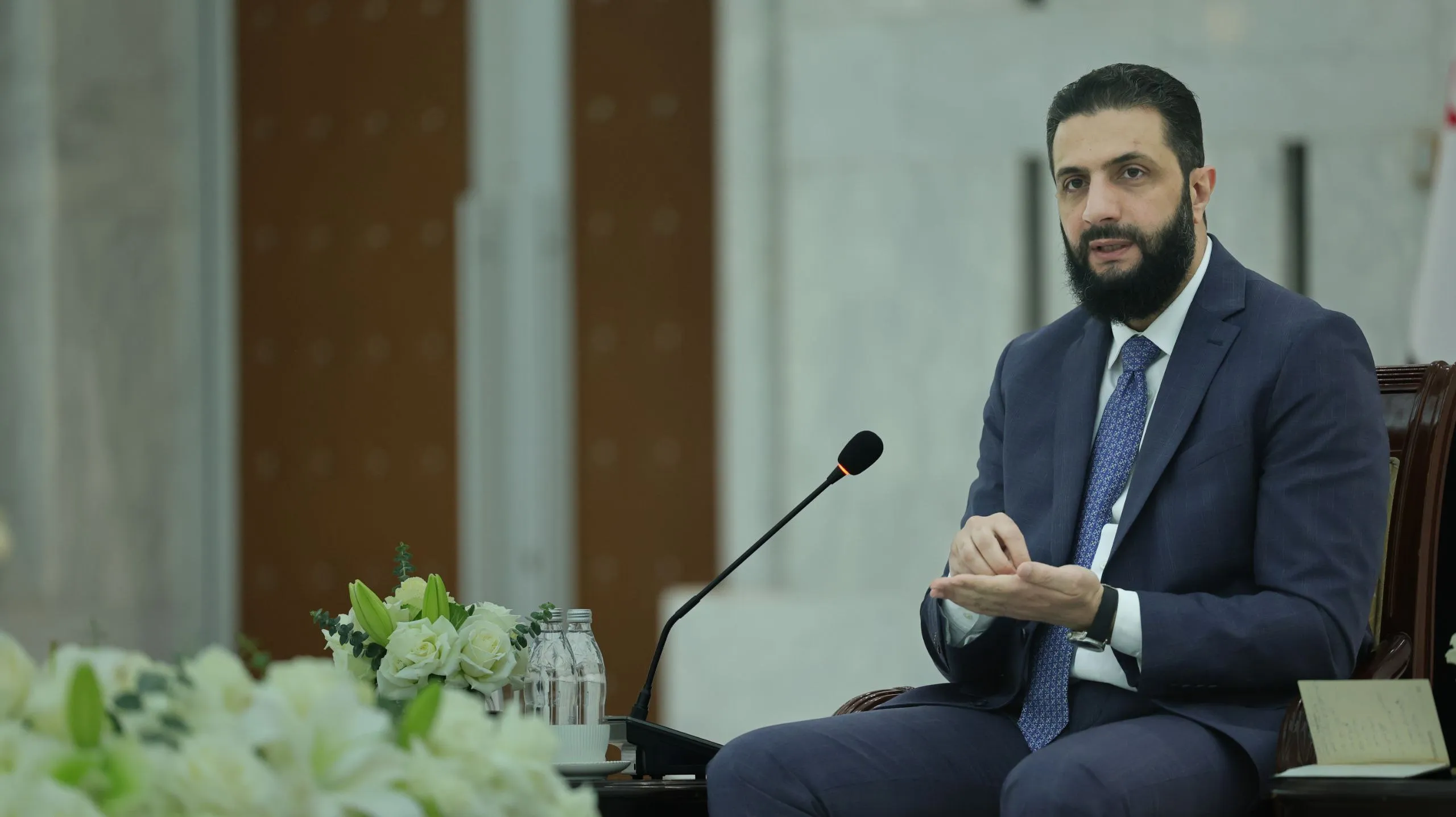 الشرع: العبث بالورقة الطائفية خطر جسيم على وحدة البلاد والدولة لا تقصي أحداً