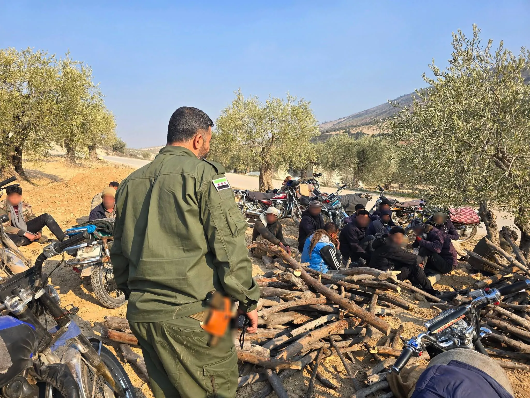 منطقة عفرين تطلق حملة لمكافحة القطع الجائر للأشجار وتجارة الحطب غير القانونية