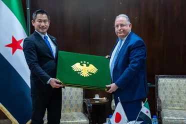 سورية واليابان تبحثان تعزيز التعاون الاقتصادي والمالي وإعادة الإعمار