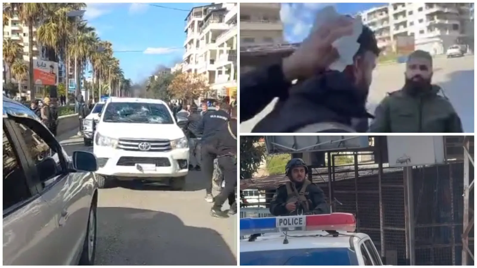 إصابات بين قوى الأمن الداخلي خلال احتجاجات في الساحل السوري