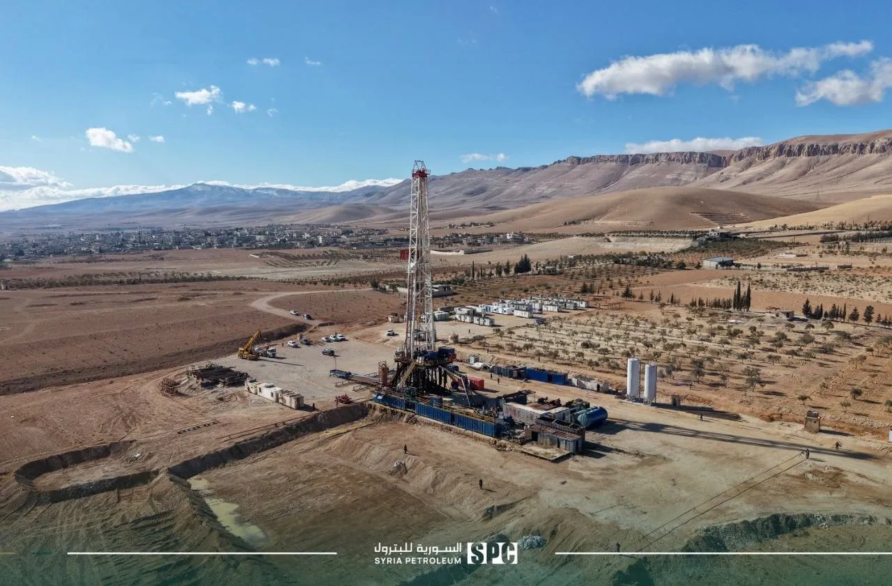 "السورية للبترول" تبدأ حفر أول بئر استكشافية للغاز الطبيعي بريف دمشق