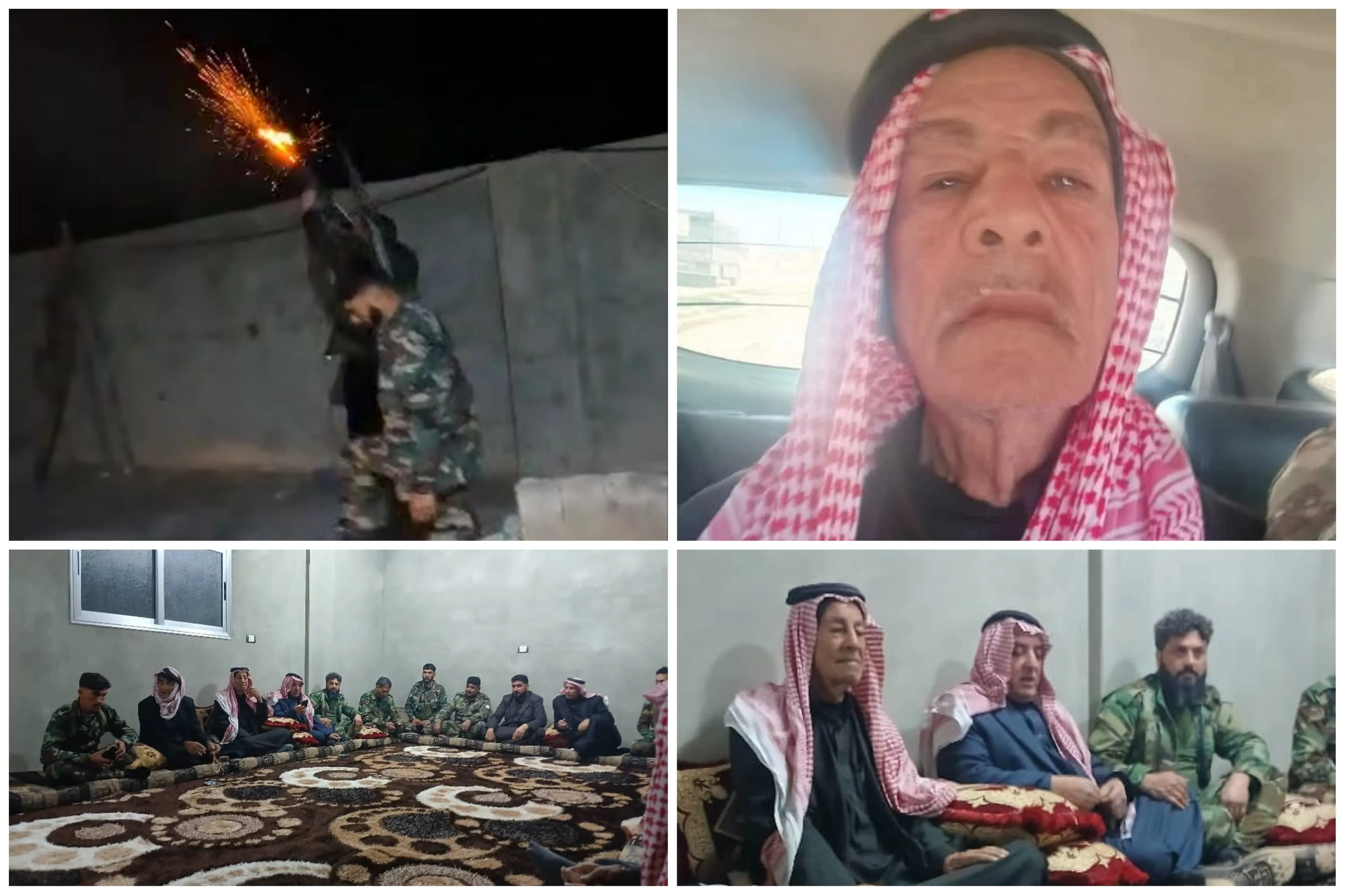 بزي جيش النظام البائد وإطلاق رصاص من متورطين بجرائم.. استقبال "شبيح" بعد الإفراج عنه