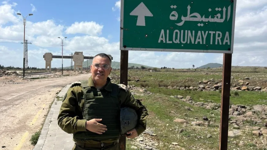 في محاولة استفزاز جديدة للسوريين… "أدرعي" ينشر صوراً من جولة في ريف القنيطرة المحتل