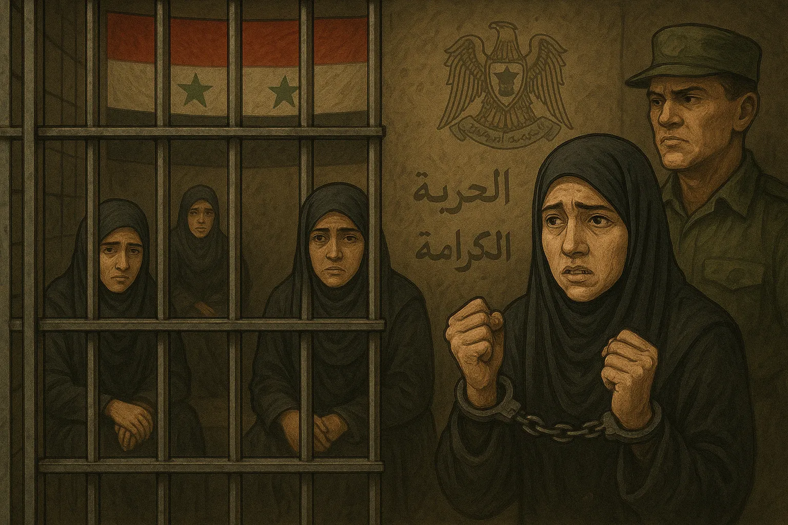 إجبار المعتقلات على الاعتراف بروايات كاذبة.. حيل ملتوية استخدمها نظام الأسد لتحطيم معارضيه