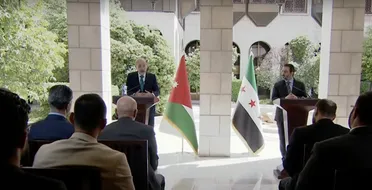 وفد أردني رفيع في دمشق.. الشيباني والصفدي يعلنان تشكيل “مجلس تنسيقي أعلى”
