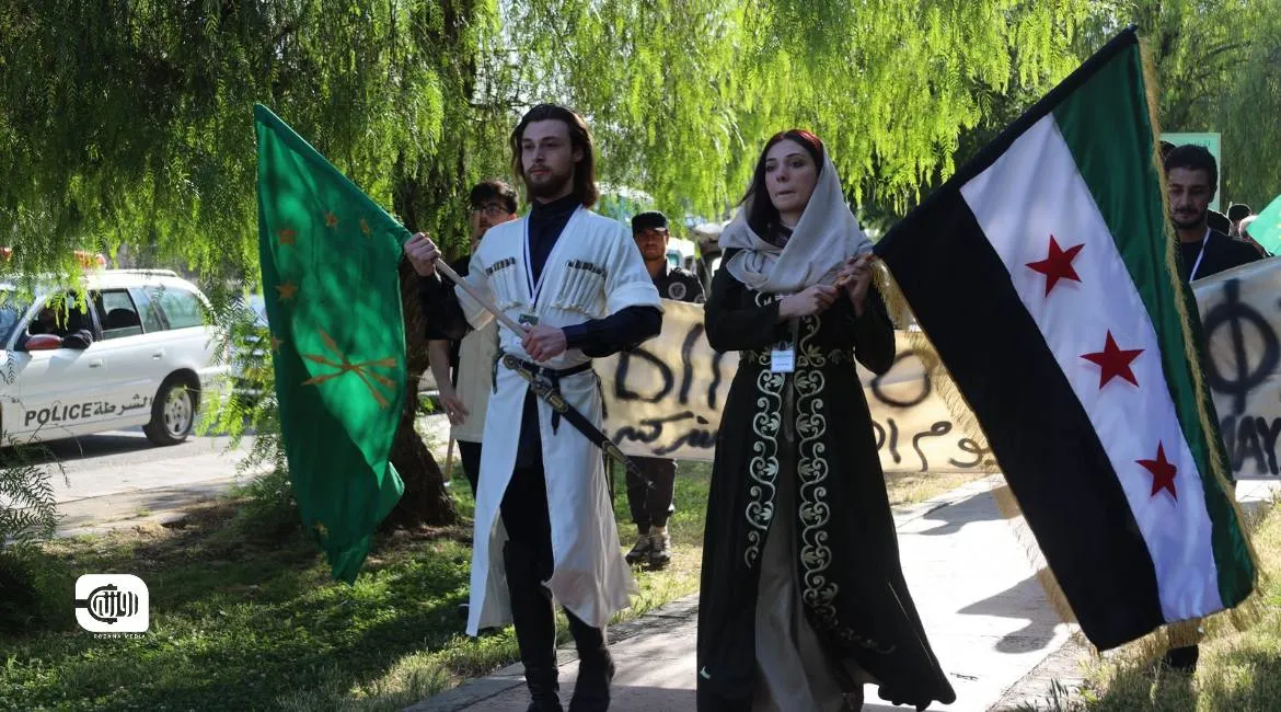 لأول مرة منذ عقود .. إحياء الذكرى الـ161 للنكبة الشركسية في ساحة الأمويين بدمشق