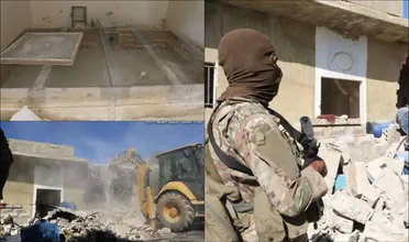  الجيش اللبناني يهدم معامل كبتاغون ويدهم منازل مطلوبين قرب الحدود مع سوريا