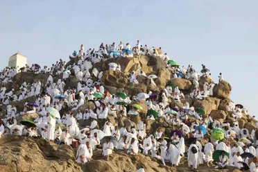 حجاج بيت الله يتوافدون إلى عرفات لأداء الركن الأعظم وسط إجراءات تنظيمية مشددة