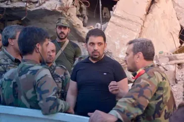 المجرم "فادي صقر" يخرج للعلن وينفي التورط في مجزرة "التضامن" ودوره بعد سقوط النظام