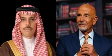 "بن فرحان وباراك" يبحثان دعم سوريا إنسانيًا واقتصاديًا وتداعيات التصعيد الإقليمي