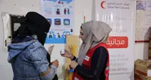 الهلال الأحمر القطري يواصل دعم تغذية الأطفال والنساء في شمال غرب سوريا