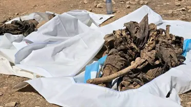 للمرة الثانية خلال أسبوع اكتشاف مقبرة جماعية داخل مغارة مهجورة بريف حمص 