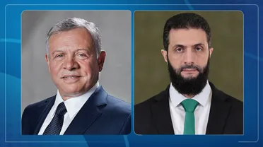 الرئيس الشرع يتلقى برقية تهنئة من العاهل الأردني بمناسبة العام الهجري الجديد