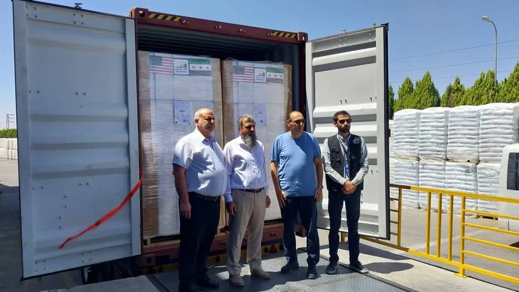 خطوة نحو الأسواق العالمية.. أول شحنة تصدير من حسياء إلى الولايات المتحدة
