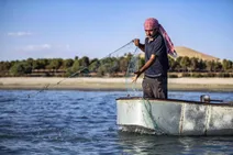 نهر الفرات في دير الزور: الصيد الجائر وتداعياته على الصيادين والأهالي