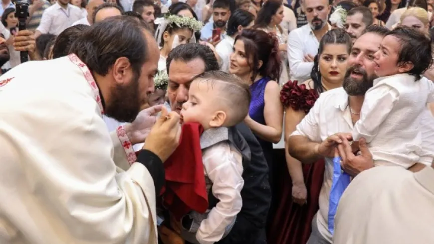 عماد جماعي في كنيسة مار إلياس بدمشق.. رسالة حياة بعد مأساة حزيران