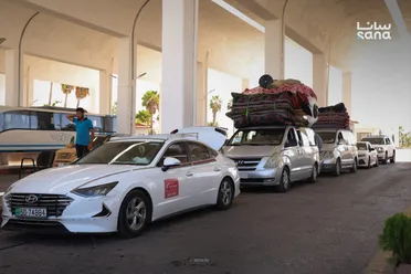 معبر نصيب.. شريان التجارة بين سوريا والأردن يشهد تطويراً شاملاً
