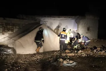 الدفاع المدني  ينفذ أكثر من 365 استجابة ميدانية خلال العاصفة الثلجية