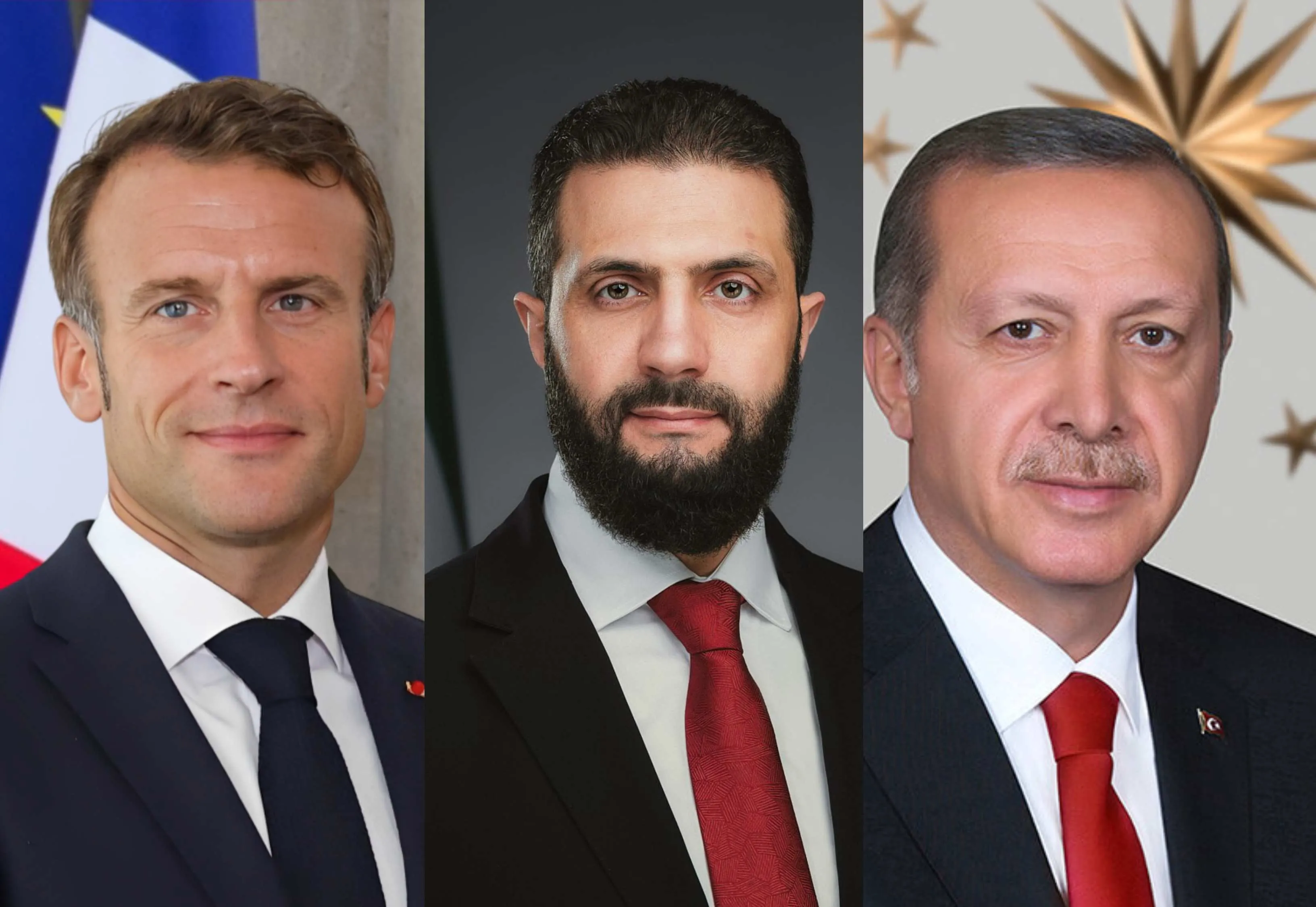 الشرع يجري اتصالين مع أردوغان وماكرون لبحث تطورات سوريا وتعزيز الاستقرار