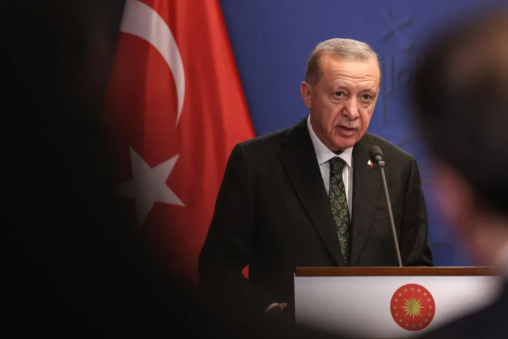 الرئيس التركي رجب طيب أردوغان