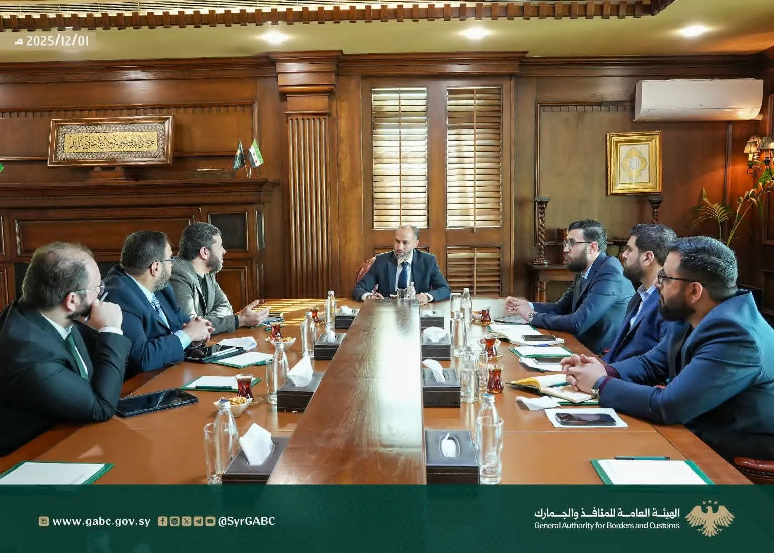 اجتماعات اللجنة الوطنية للاستيراد والتصدير 