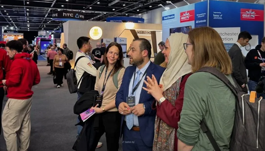سوريا تشارك لأول مرة في معرض “BETT 2026” الدولي لتكنولوجيا التعليم في لندن
