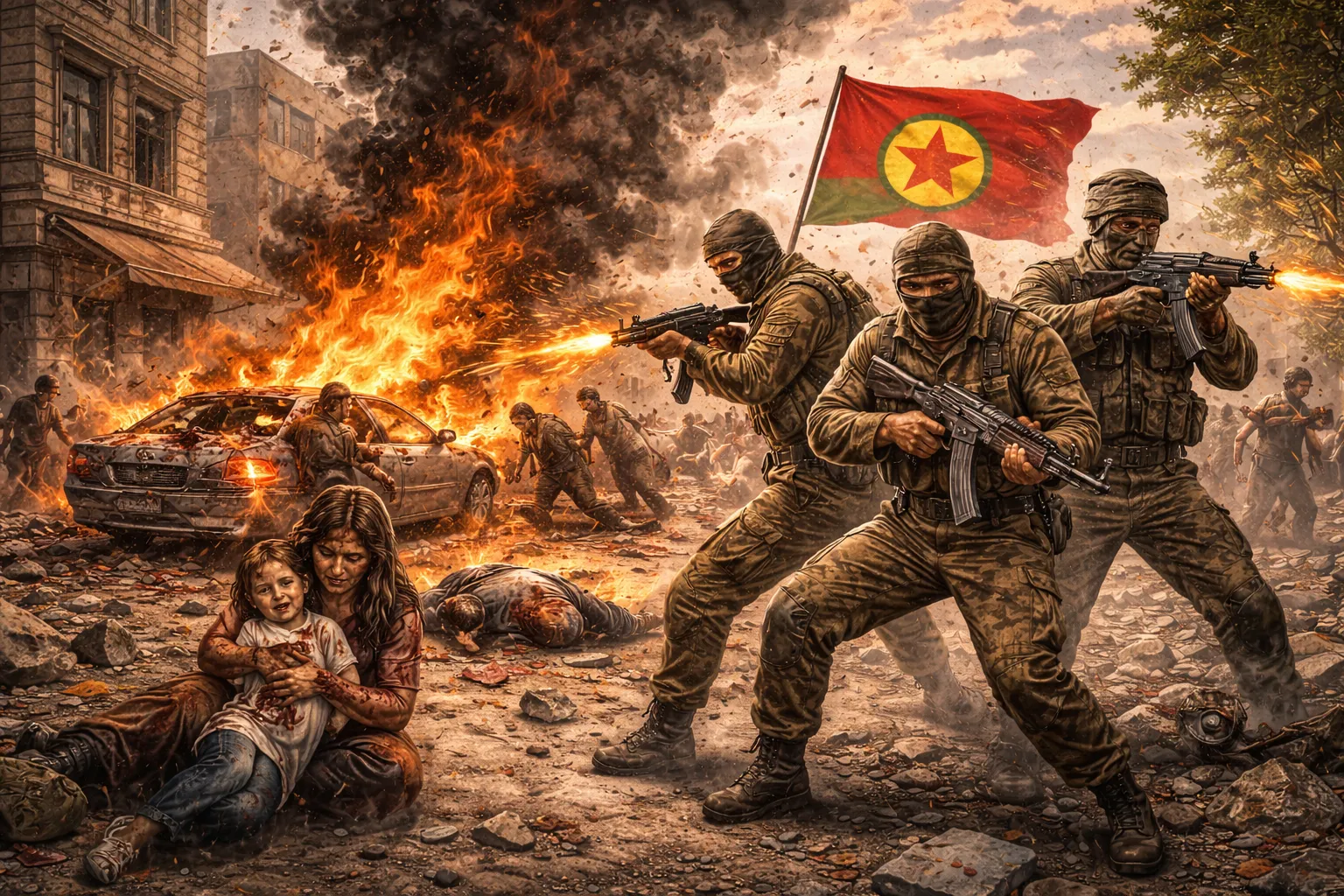 حزب العمال الكردستاني (PKK): استهداف المدنيين كوسيلة ممنهجة للعنف السياسي والإرهاب