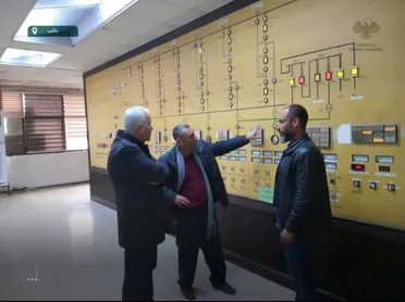 جولة تفقدية على سد تشرين وتوجيه بالإسراع بإزالة الألغام لتوفير بيئة عمل آمنة