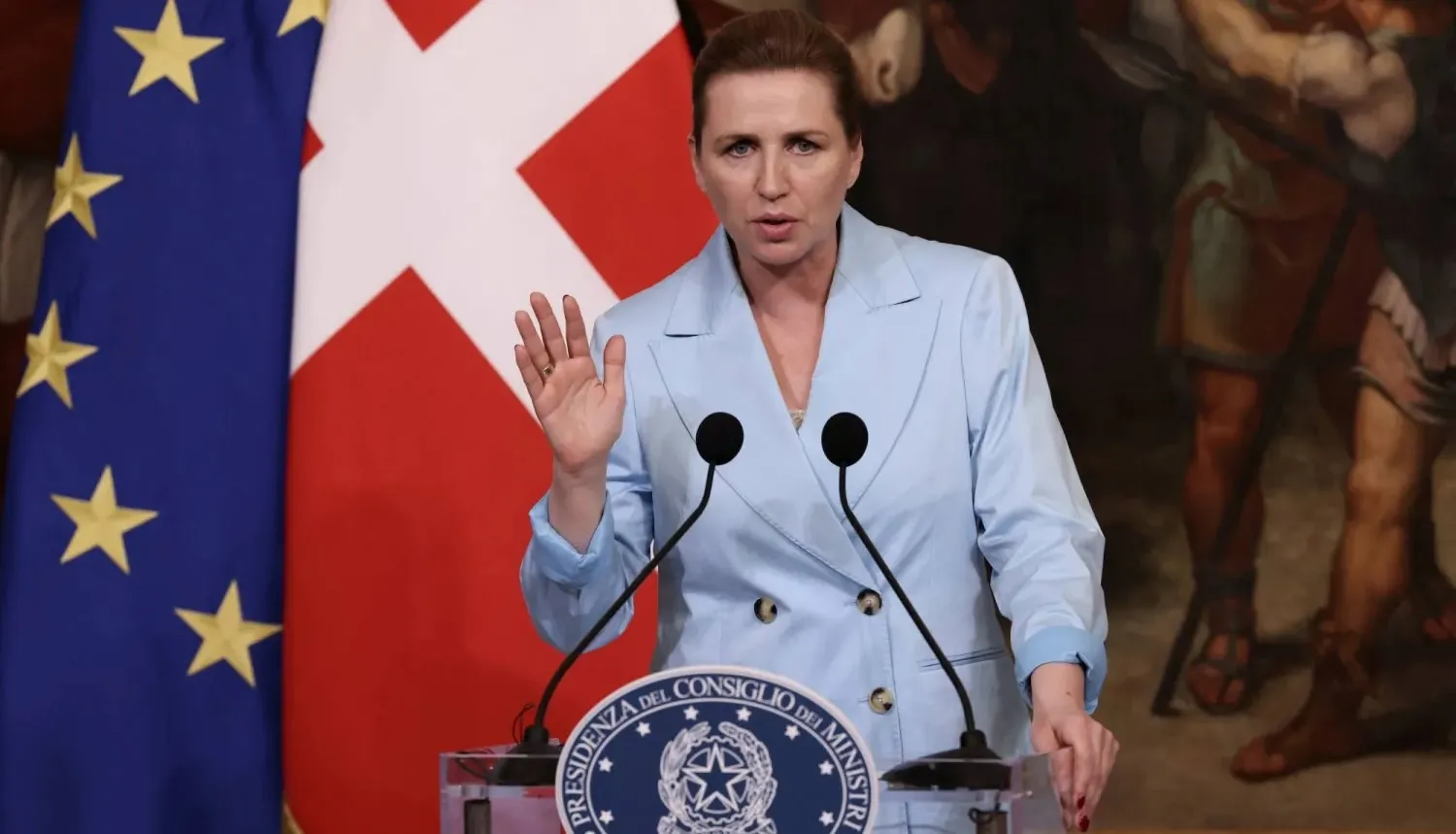 رئيسة الوزراء الدنماركية ميته فريدريكسن