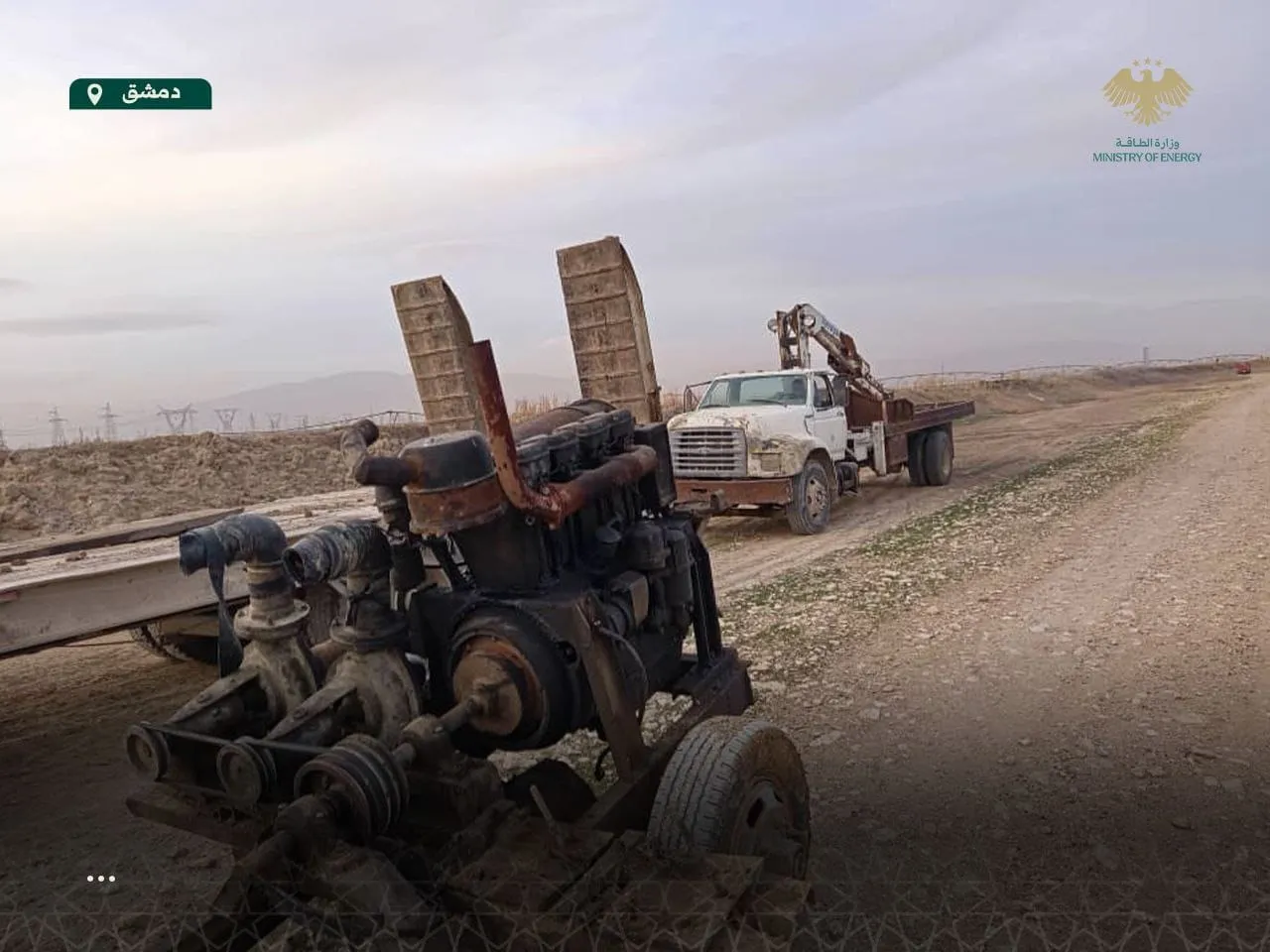 الموارد المائية تشدد الرقابة وتضبط مخالفات الحفر والاعتداء على شبكات الري في دمشق