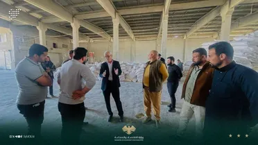 مدير عام الحبوب يتفقد منشآت دير الزور والرقة ويوجّه بتسوية أوضاع العمال