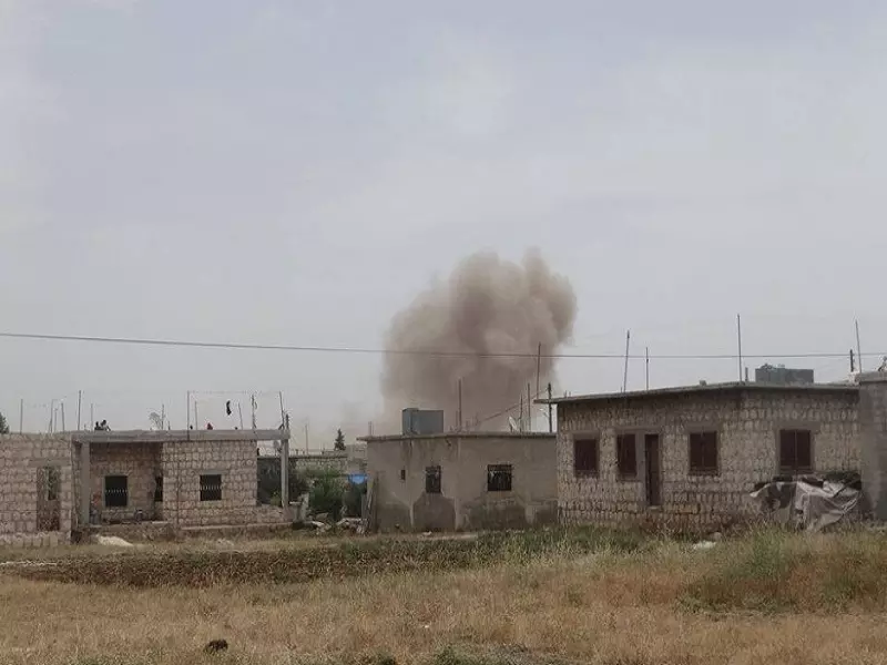 شهداء وجرحى بقصف روسي استهدف بلدة أبو الظهور بإدلب