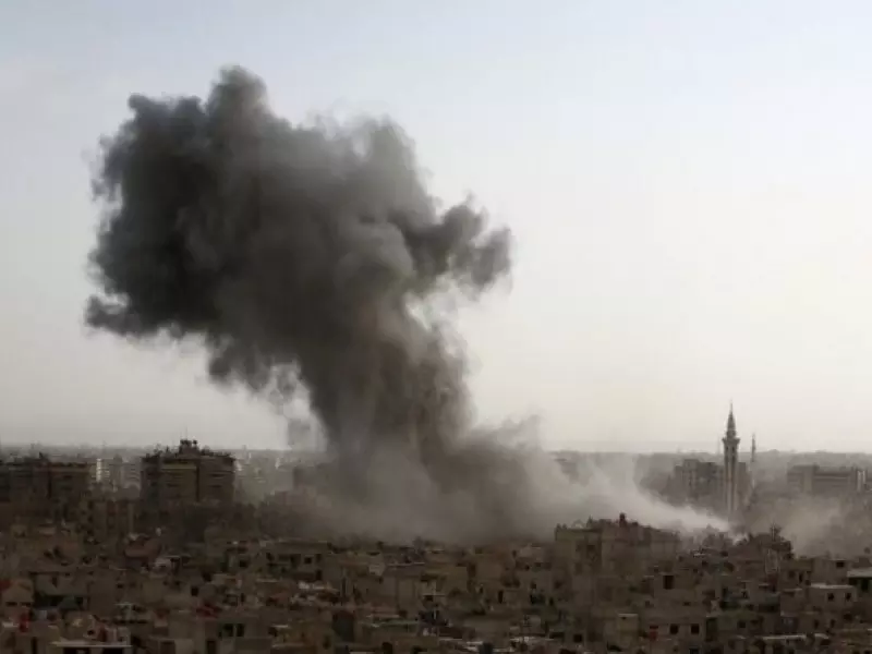 حملة شرسة جديدة من طائرات الأسد والروس على تدمر ... والخاسر هم المدنيون