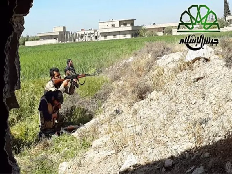 قوات الأسد تحاول التقدم في الغوطة الشرقية بغطاء من القصف ... و كتائب الثوار تتصدى