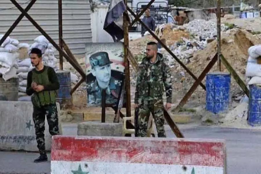 قوات الأسد تعتقل سبعة شبان من "قدسيا" بريف دمشق