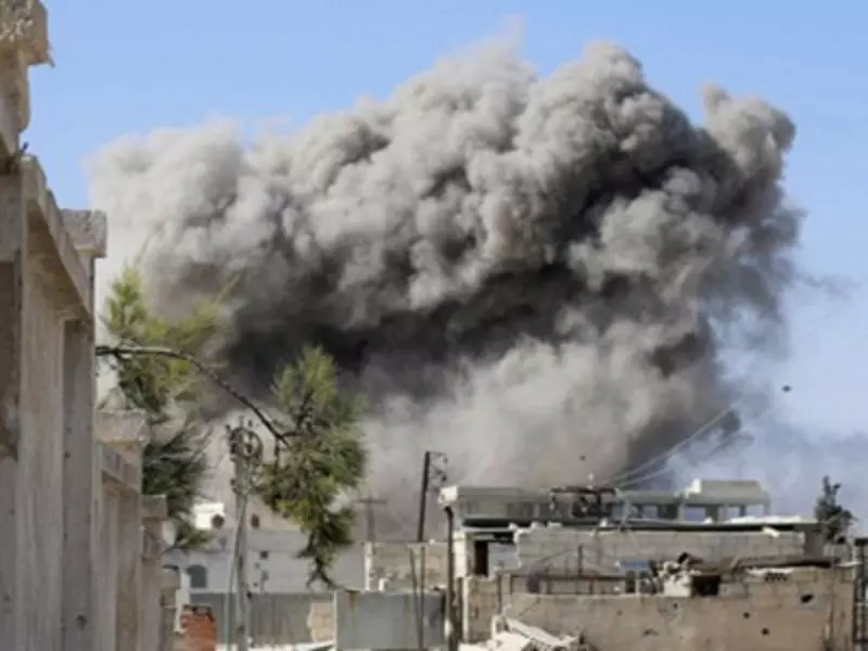 عشرة شهداء بقصف لطائرات التحالف على محافظة الرقة