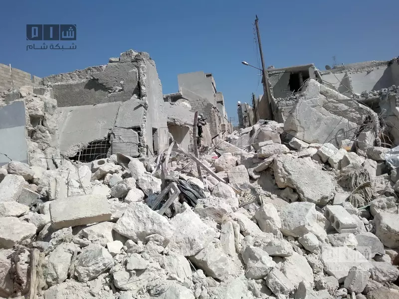 36 شهيدا نتيجة قصف العدوان الروسي على حلب