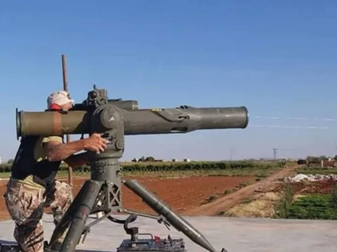 26 عنصراً بين قتيل وجريح .. صاروخ موجه من الثوار يفتك بسيارة لقوات الأسد غربي حلب