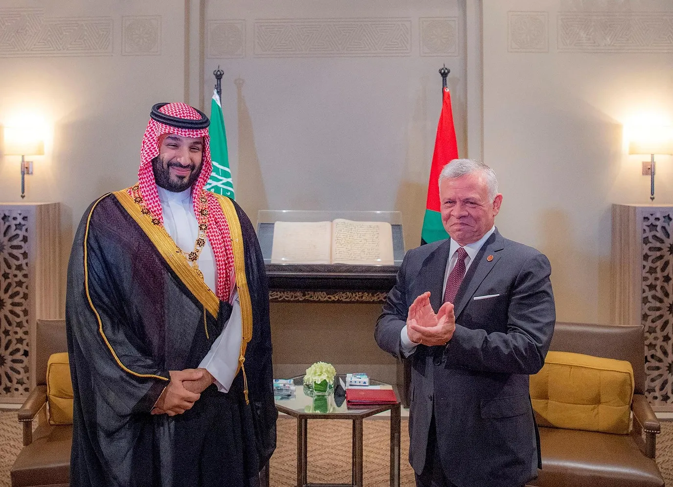 بيان أردني سعودي يدعو لتكثيف الجهود للتوصل لحل سياسي للأزمة السورية