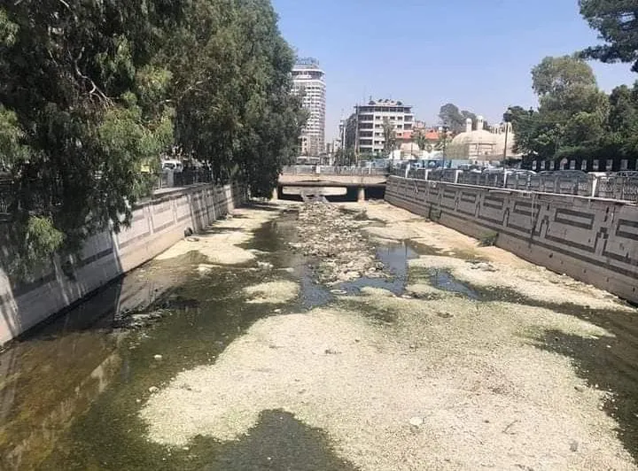 بين تجاهله ومزاعم تأهيله .. النظام يتحدث عن مشروع لإحياء نهر بردى بدمشق